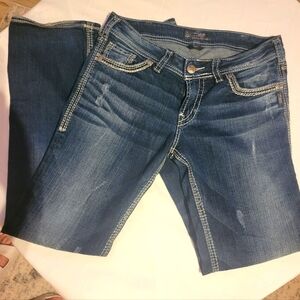 Silver Suki Boot Cut Jeans Womens 30/33
